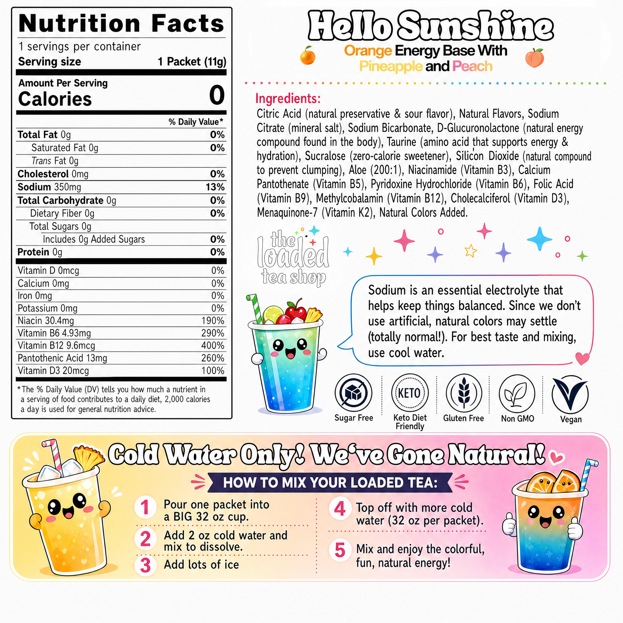 Hello Sunshine (Caffeine-Free) - Your Tea Lineup