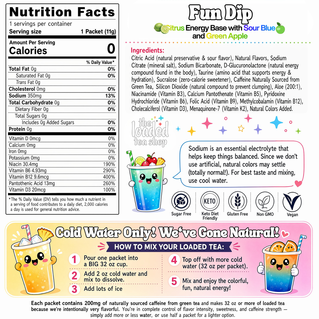 50 Case Fun Dip - Sip Bundle Pick
