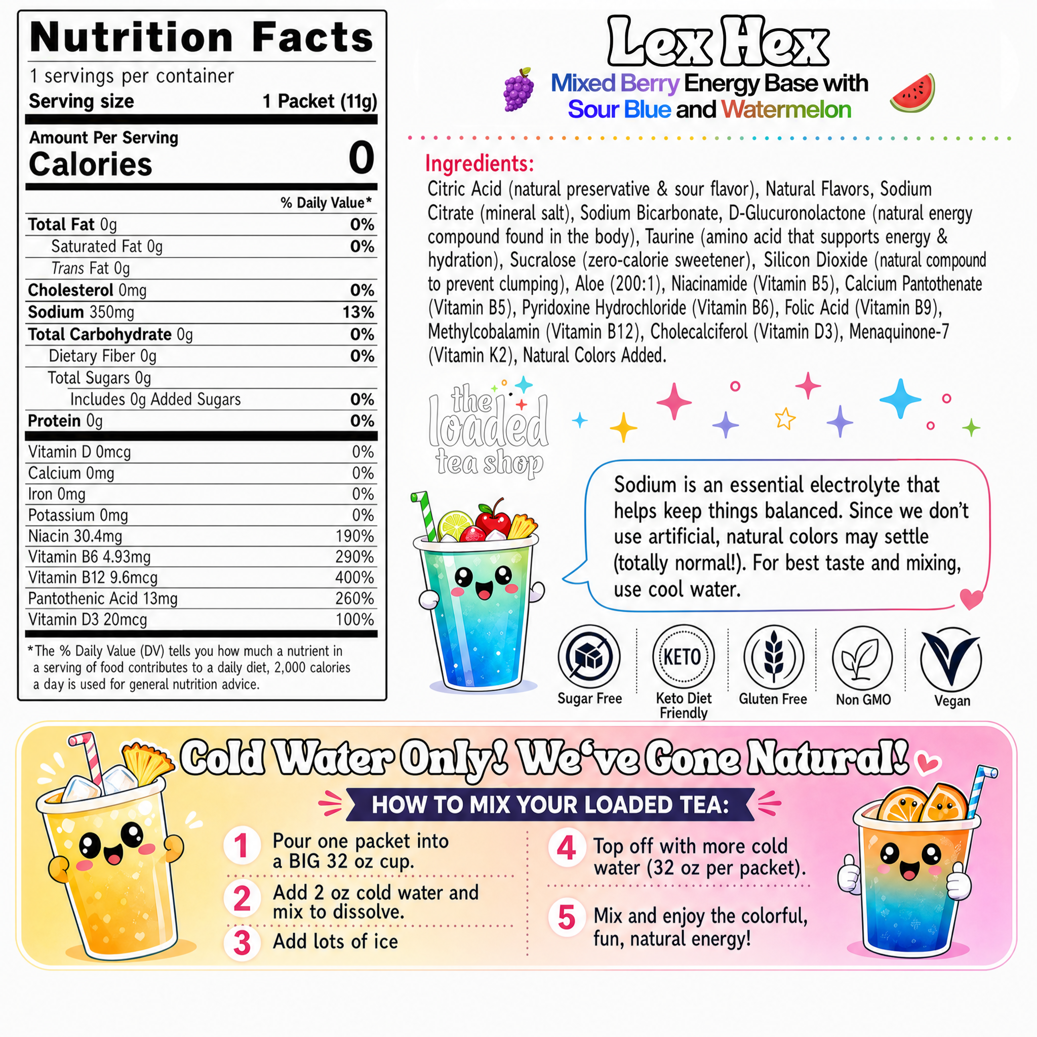 Lex Hex (Caffeine-Free) - Easy Sip Moment
