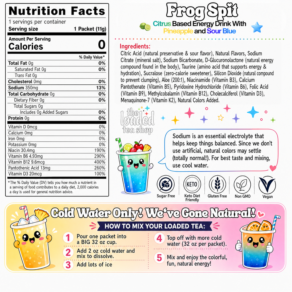 Frog Spit (Caffeine-Free) - Daily Tea Favorite