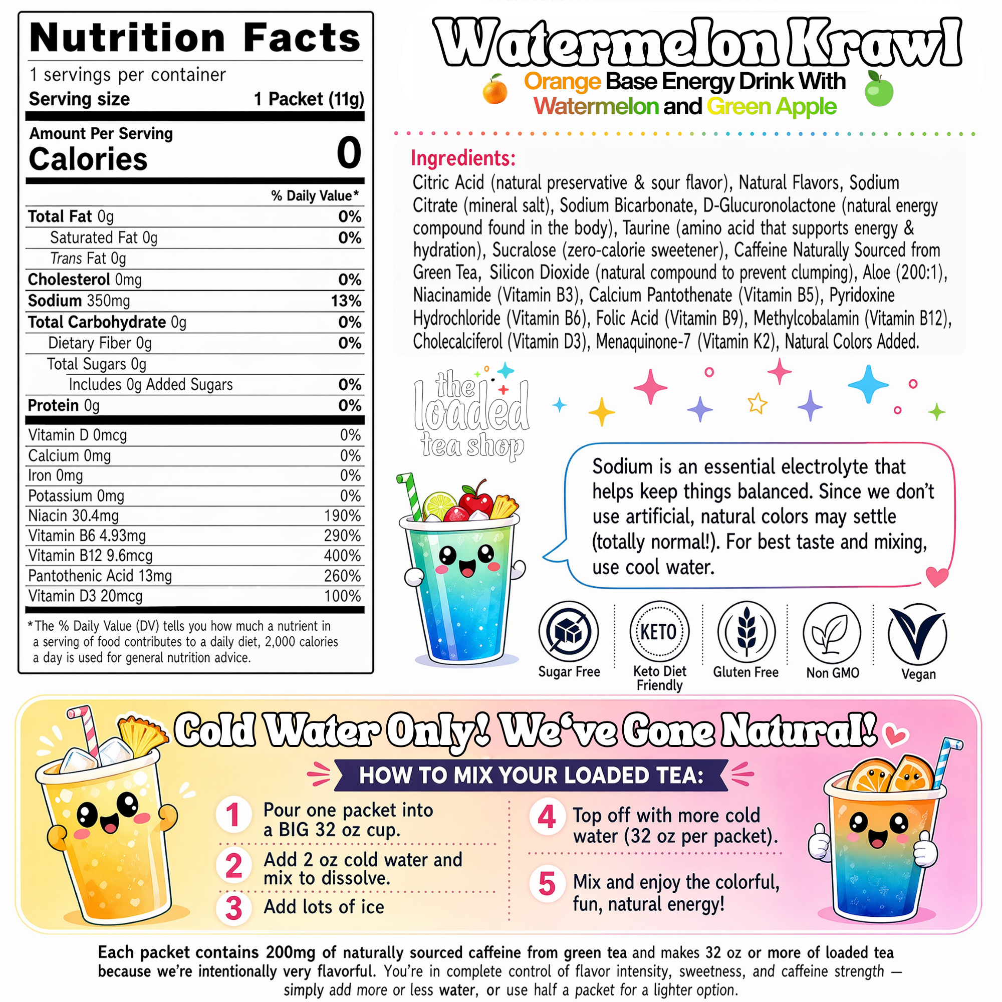 Watermelon Krawl - Bold Tea Flavors