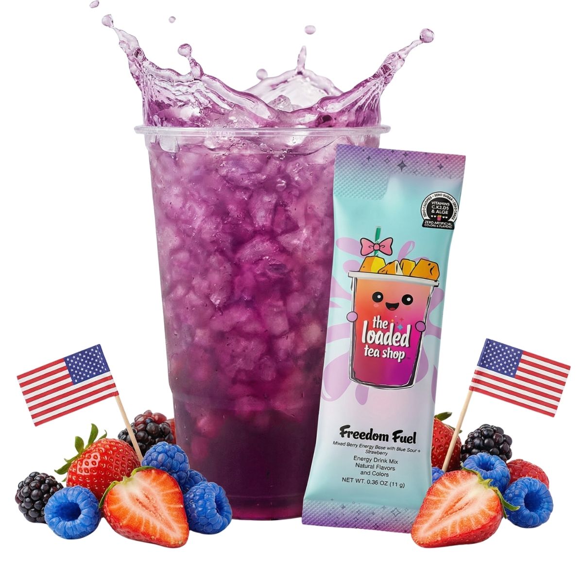 50 Case Freedom Fuel - Flavor Made Fun