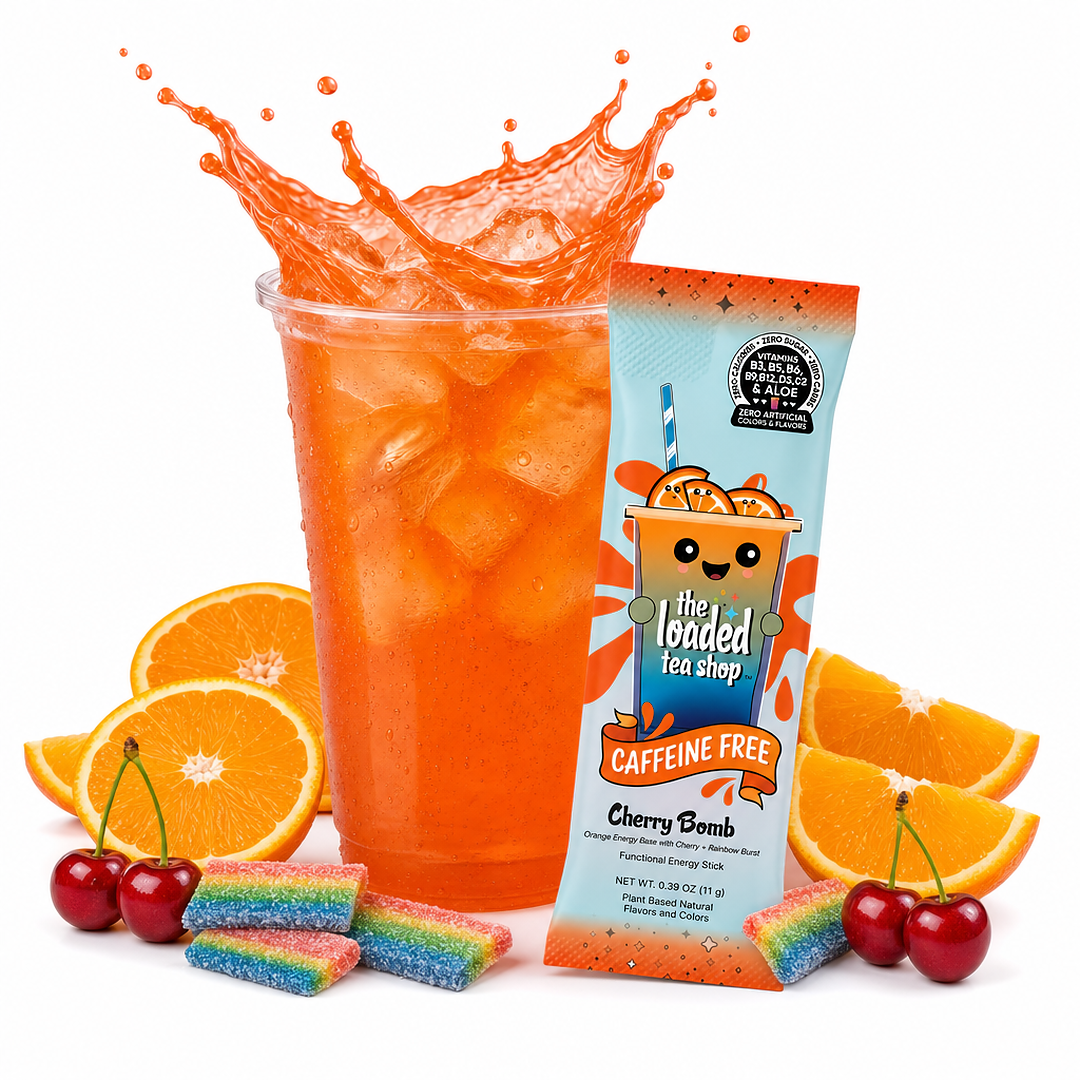 Cherry Bomb (Caffeine-Free) - Easy to Sip