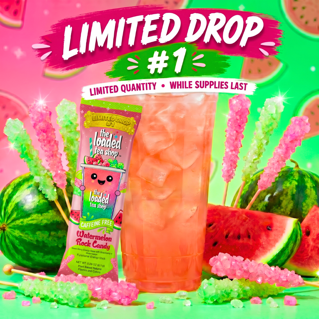 Watermelon Rock Candy (Caffeine- Free) - Bright Daily Sip